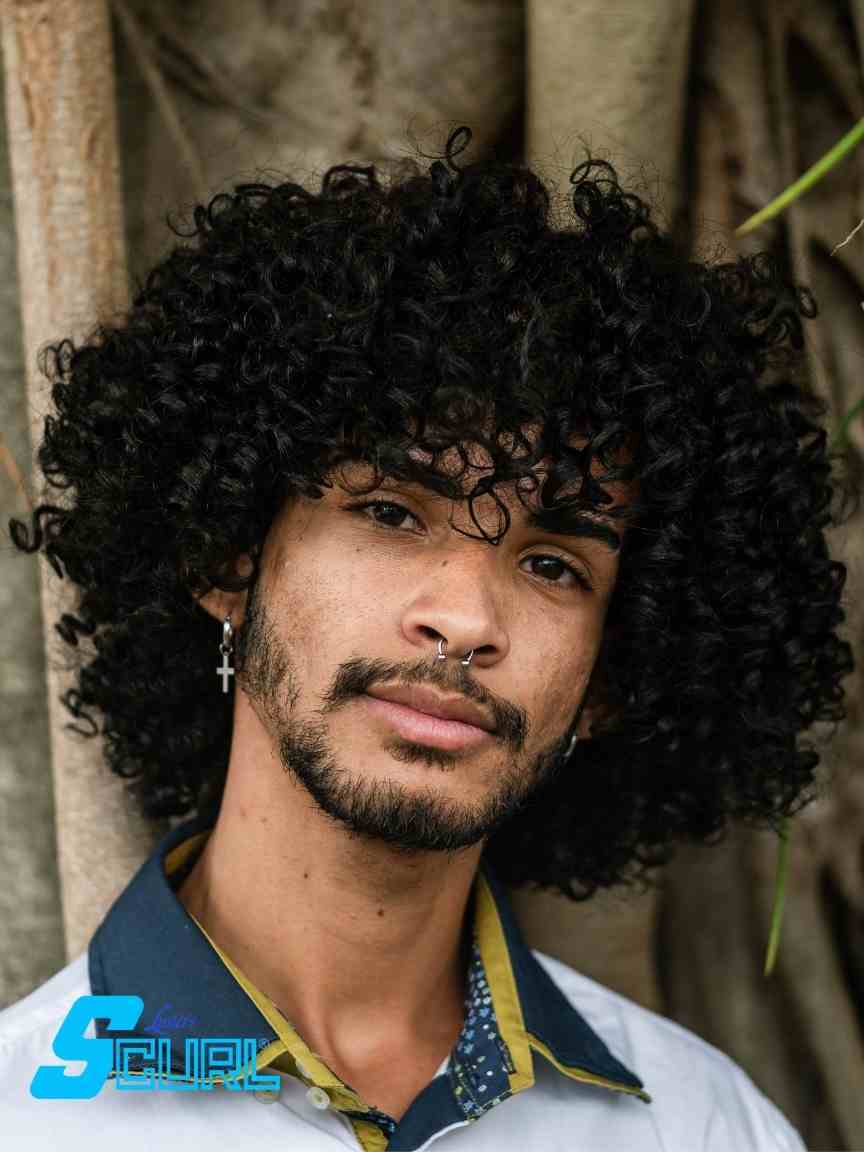 Hair gel for curly hair guys online