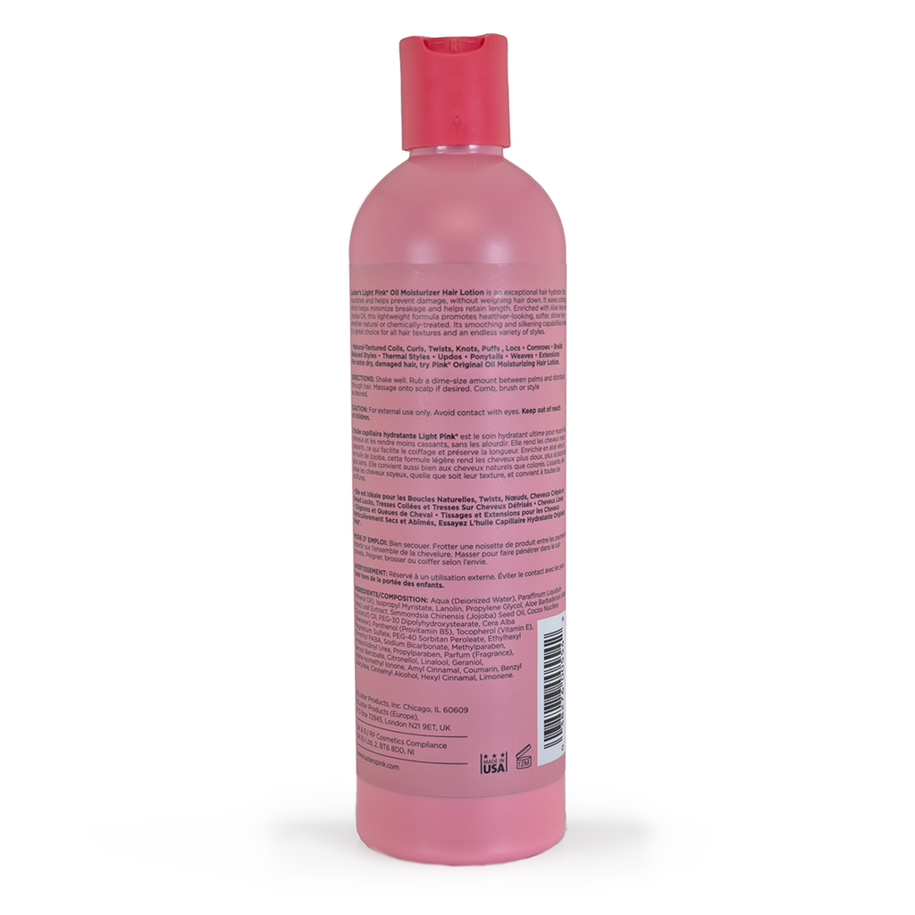 Pink Oil Moisturizer Hair Lotion Light Luster Products Pink Oil Moisturizer Hair Lotion Light Luster Products