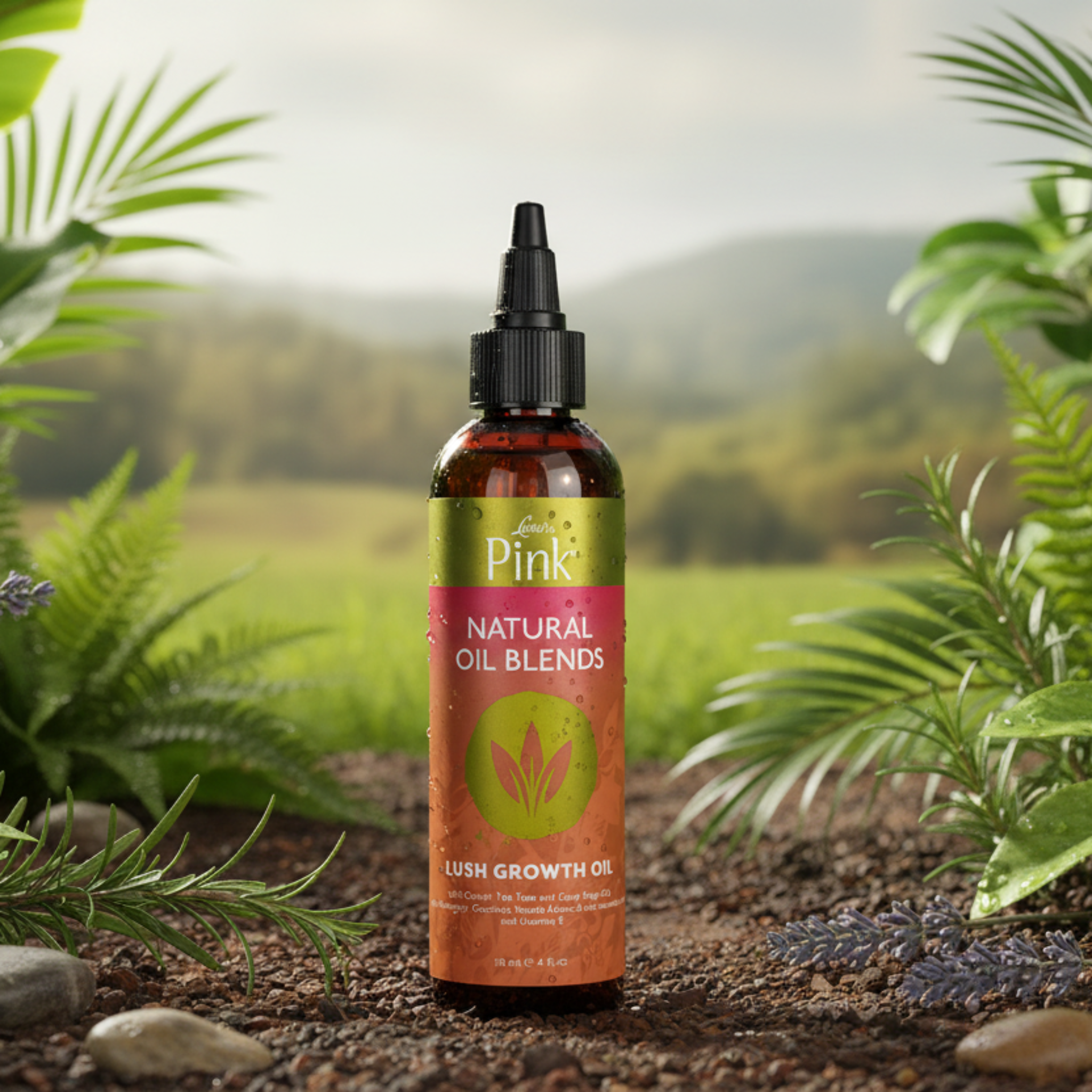 Pink Lush Growth Oil | Luster Products display picture 3